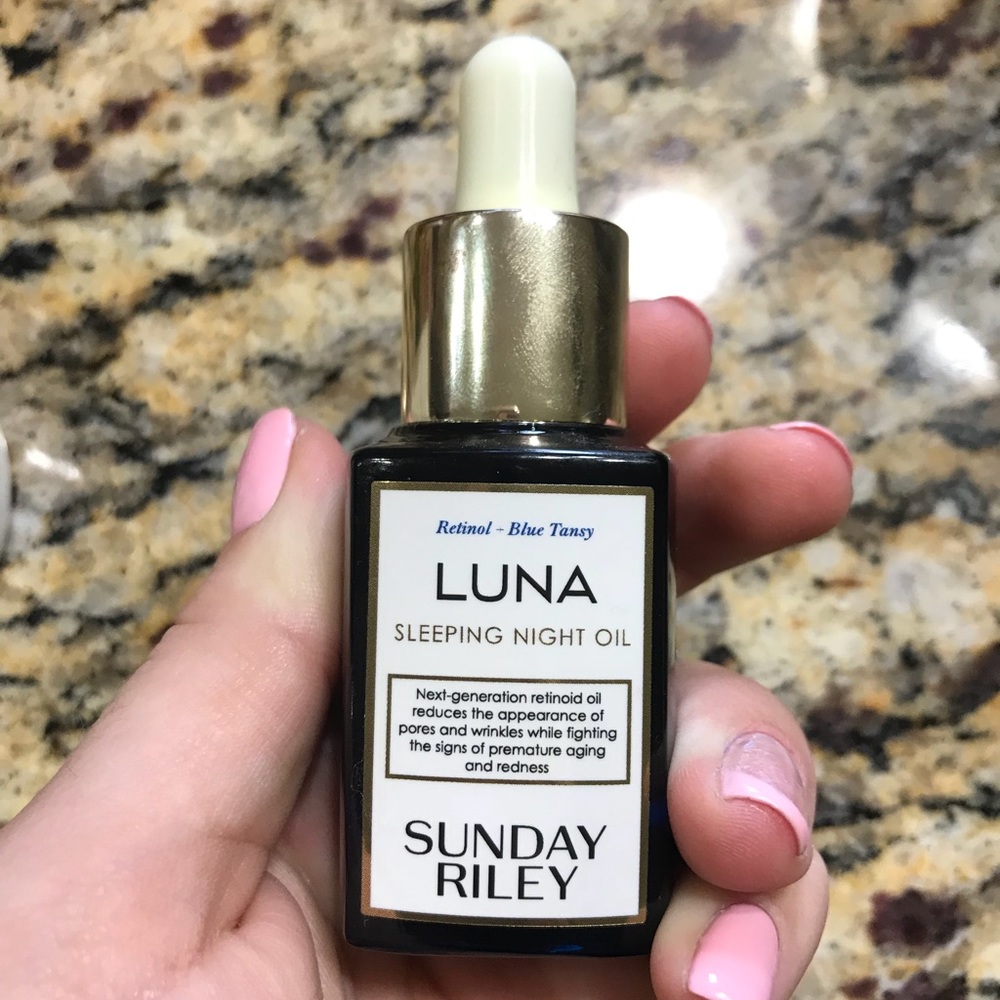 Sunday Riley Good Genes and Luna Oil